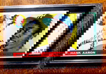 1955 Topps #47 Hank Aaron SGC 7 HOF NR MT 2nd Year Card