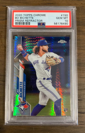 BO BICHETTE 2020 Topps Chrome RC Prism Refractor #150 - PSA 10 GEM MINT