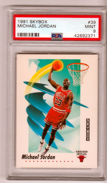 1991 Skybox Michael Jordan PSA 9 Mint