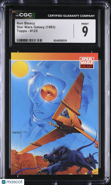 1993 Topps Star Wars Galaxy Ken Steacy #125 CGC 9