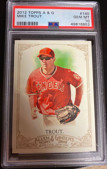 Mike Trout A&G 2nd Year PSA 10