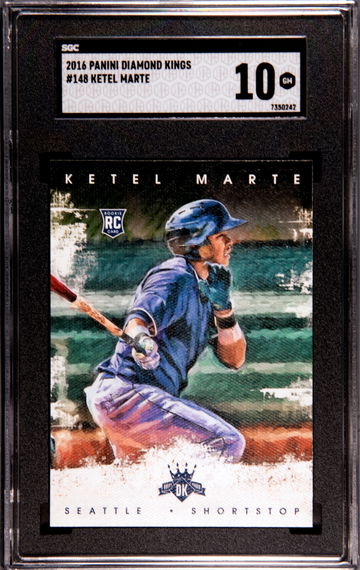 2016 Panini Diamond Kings Ketel Marte SGC 10