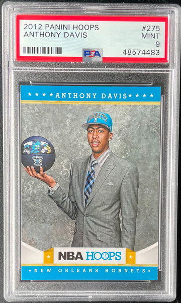 2012 Hoops Anthony Davis PSA 9
