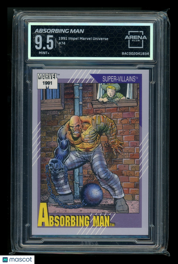 1991 Impel Marvel Universe #74 Arena Club 9.5