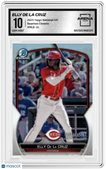 2023 Topps Bowman Chrome National VIP Elly De La Cruz #MLB-31 Arena Club 10
