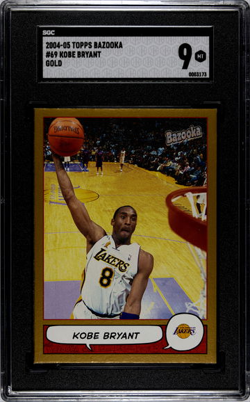 2004-05 Topps Bazooka Gold #69 Kobe Bryant SGC 9 MINT