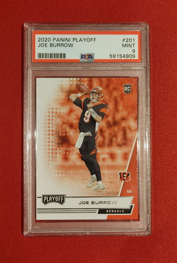 2020 Panini Playoff Cincinnati Bengals Joe Burrow Rookie