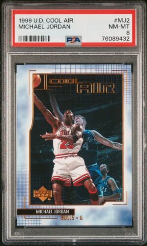 1999 Upper Deck Cool Air #MJ6 Michael Jordan PSA 8 Chicago Bulls