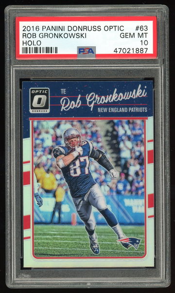 2016 Optic Rob Gronkowski