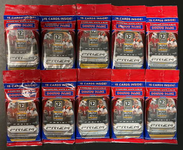 (10) 2020 Panini Prizm Football Cello Packs