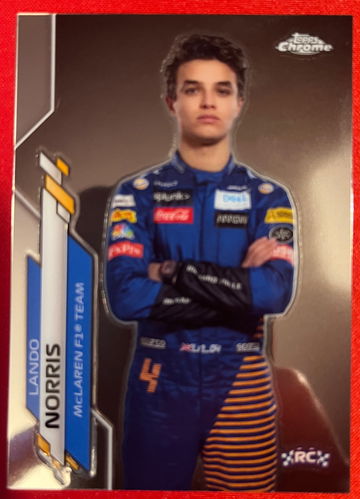 2020 Topps Chrome Formula 1 Lando Norris RC #7