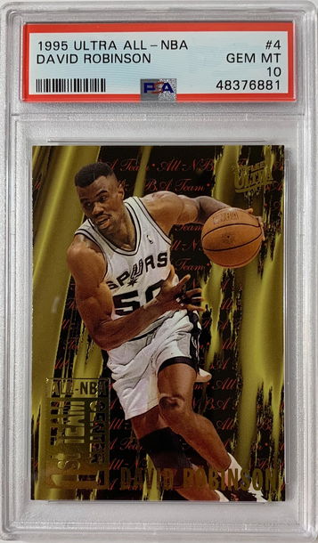1995 Ultra All-NBA David Robinson PSA 10 Gem Mint #4