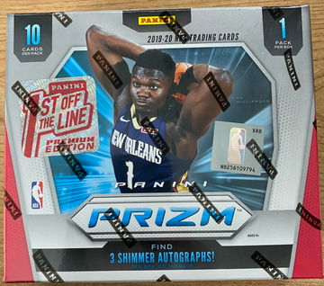 2019-20 Panini Prizm First Off the Line FOTL Sealed Box