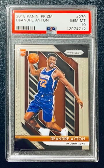 2018-19 Prizm DeAndre Ayton RC PSA 10