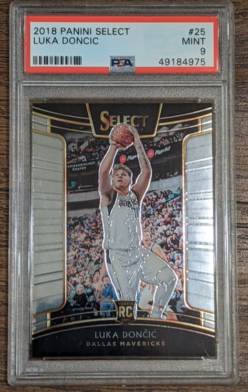 Luka Doncic 2018 Select #25 PSA 9