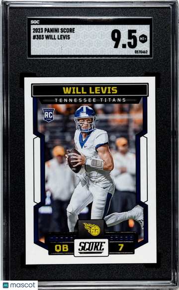 2023 Panini Score Will Levis #303 SGC 9.5