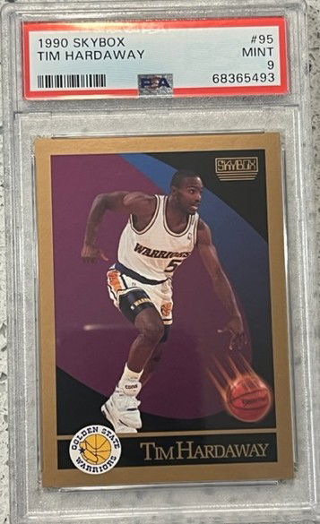 1990 Skybox Tim Hardaway #95 PSA 9 Mint RC Rookie
