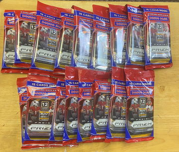 2020 Panini Prizm Football Cello Multi-packs (Lot of 17)