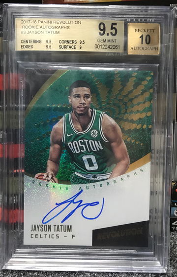 Jayson Tatum BGS 9.5 Auto