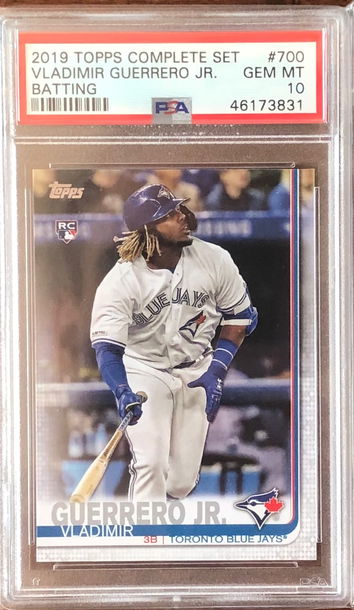2019 Topps Complete Set Vladimir Guerrero Jr. #700 PSA 10