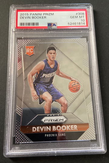 2015 Devin booker prizm psa 10 rookie 308