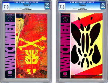 WATCHMEN #5-6 CGC 7.0-7.5 ALAN MOORE DAVE GIBBONS ART 2009 FILM HUGO AWARD 1987