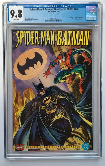 SPIDER-MAN and BATMAN DISORDERED MINDS FREE S/H.