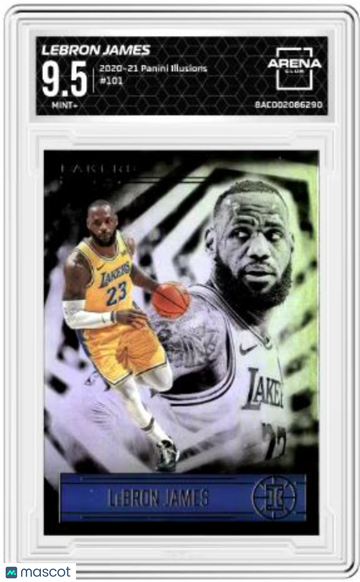 2020-21 Panini Illusions LeBron James #101 Arena Club 9.5