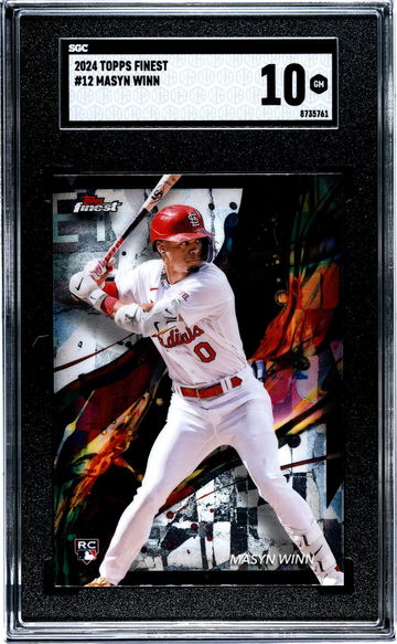 2024 Topps Finest #12 Masyn Winn SGC 10