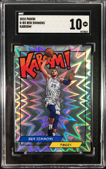 2018 Panini Kaboom Ben Simmons SGC 10 Gem Mint Philadelphia 76ers