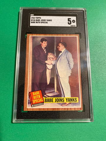1962 Topps # 136 Babe Ruth 