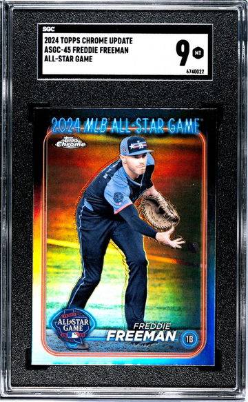 2024 Topps Chrome #ASGC-45 Freddie Freeman All-Star Game SGC 9