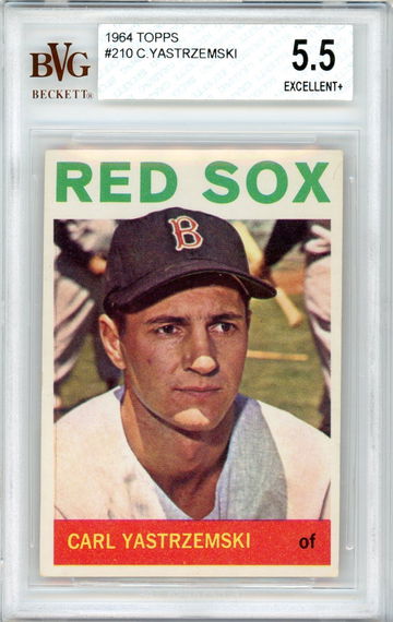 1964 TOPPS CARL YASTRZEMSKI BVG 5.5