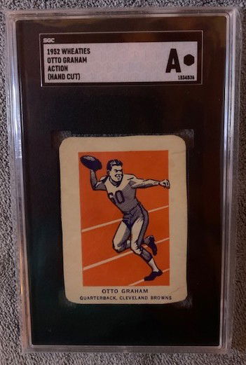 Otto Graham 1952 Wheaties