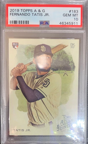 2019 Toppa A & G Fernando Tatis Jr PSA 10 GEM
