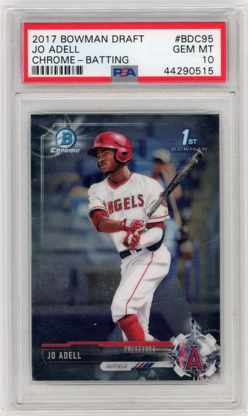 2017 Bowman Chrome Draft Jo Adell PSA 10 Gem Mint