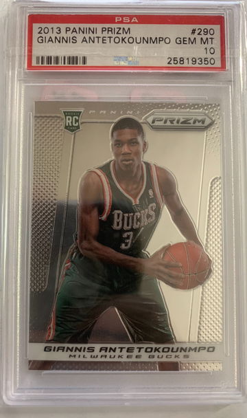 2013 prizm giannis antetokounmpo psa 10