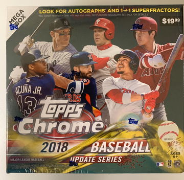 2018 Topps Chrome Update Mega Box