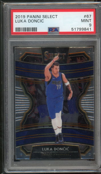 2019 Select Concourse Luka Doncic PSA 9