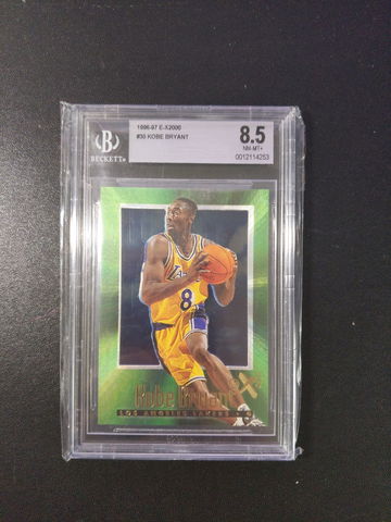 1996 Skybox E-X 2000 #30 KOBE BRYANT BGS 8.5