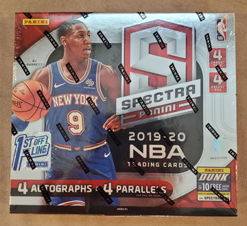 2019-20 Panini Spectra Basketball FOTL First off the Line Hobby Box