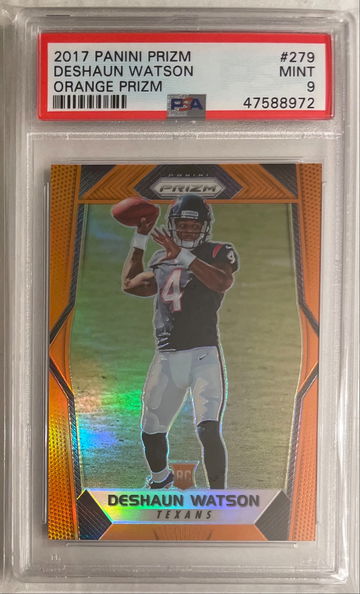 Deshaun Watson 279 Orange Prizm /275