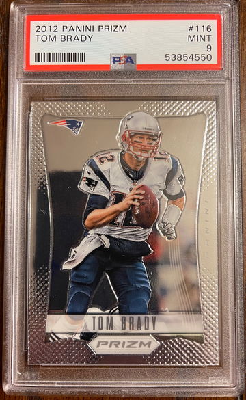2012 Prizm Tom Brady PSA 9 