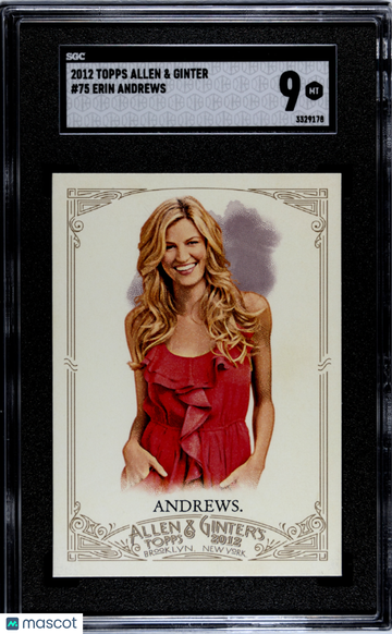 2012 Topps Allen & Ginter Erin Andrews #75 SGC 9