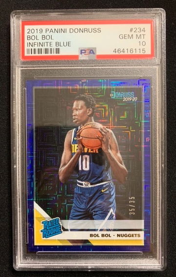 BOL BOL 2019 Donruss /35 RC Infinite Blue RC