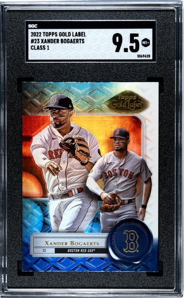 2022 Topps Gold Label #23 Xander Bogaerts SGC 9.5