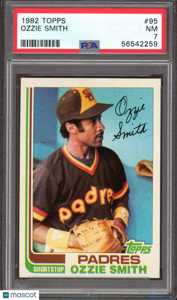 1982 Topps Ozzie Smith #95 PSA 7