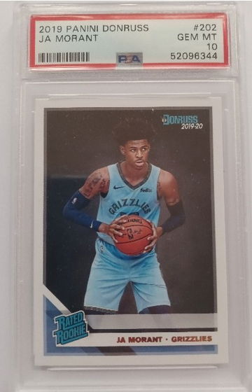 2019 Panini Donruss Ja Morant PSA 10 (SHIPS TRACKED FROM CANADA)