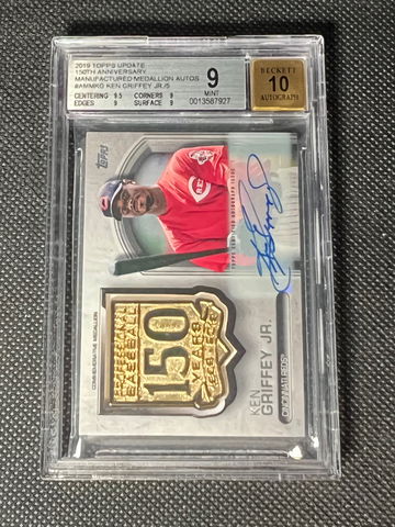 2019 Topps Update Ken Griffey Jr. Auto /5