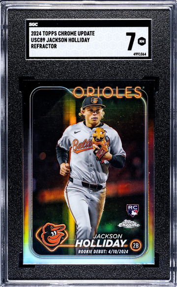 2024 Topps Chrome Update #USC89 Jackson Holliday Ref. SGC 7